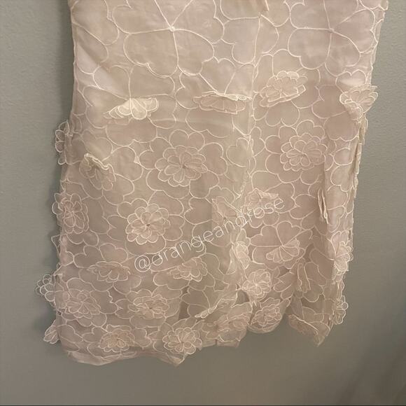 Roberto Cavalli White Floral Mini Dress XS - Picture 16 of 16